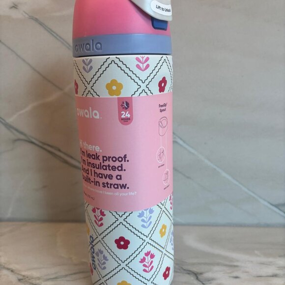 Owala GARDEN WHIMSY 24oz freesip; NEW; Limited Edition!! - Picture 7 of 7